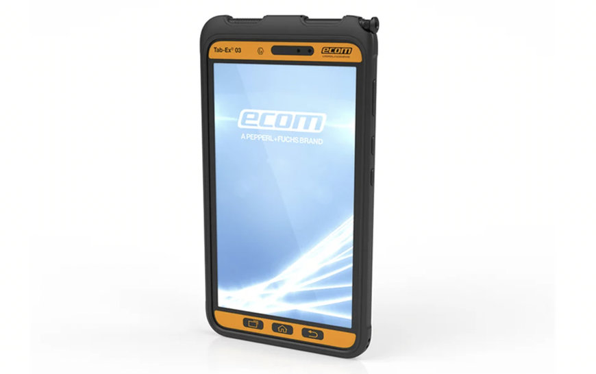 ECOM PRÄSENTIERT MIT DEM TAB-EX® 03 DIE DRITTE GENERATION SEINER 8-ZOLL-ANDROID-TABLET-SERIE